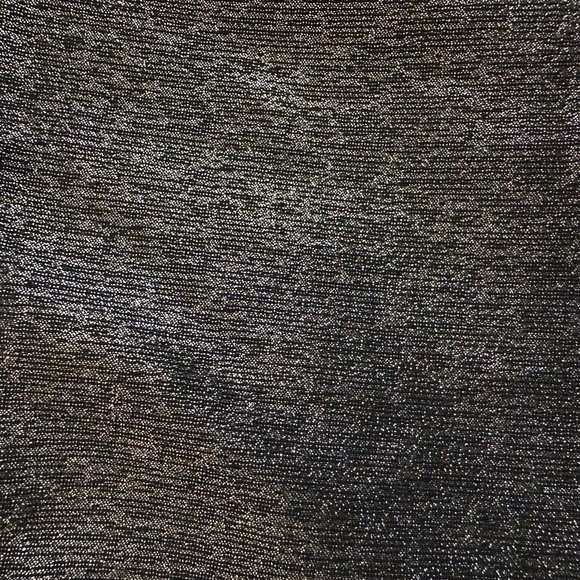 Ann Taylor Gold and Black Dress Pants with High Shine Finish - Picture 3 of 4